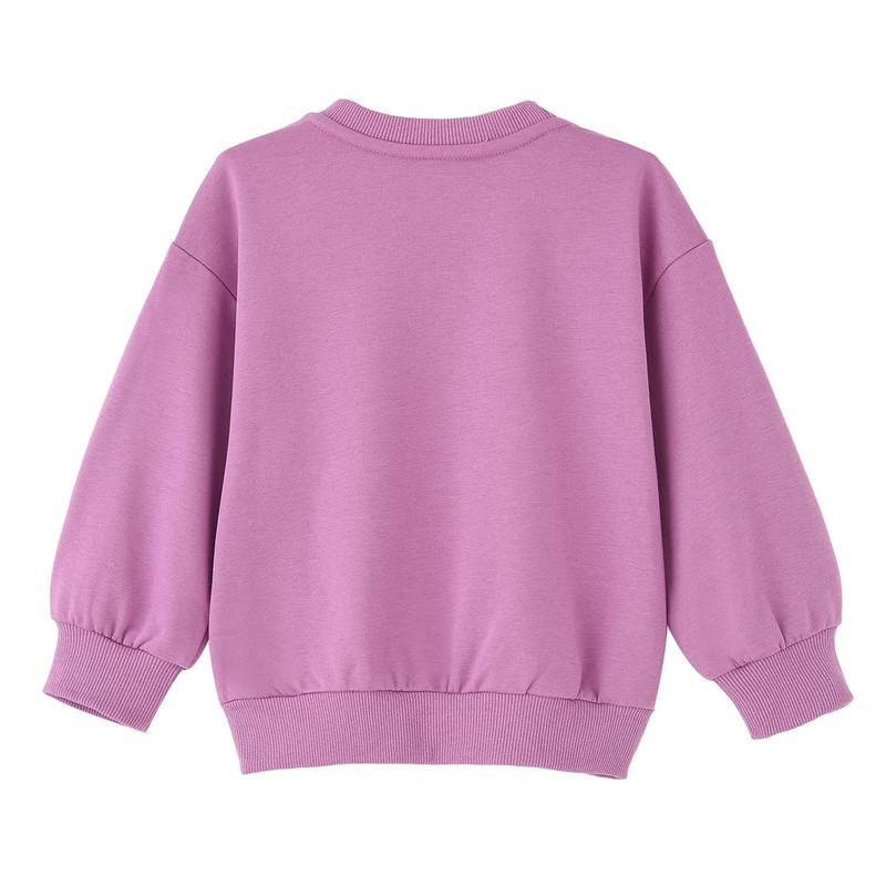 KISLOVE Girls Jumper Embroidery Flower Sweatshirt Long Sleeve Cotton Top