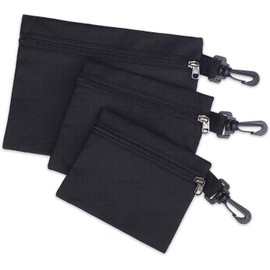 3-Pack Canvas Tool Bags, Tool Bag, Heavy Duty Tool Organiser, Tool Tote for Storing Pliers, Wrenches, Screwdrivers, Small Handy Tools