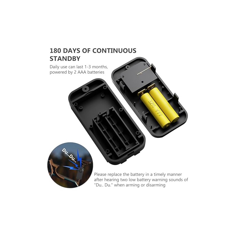 Bicycle Alarm System with Remote Control, Bicycle Alarm Systems 110-130
