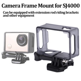 Frame Mount Housing Case for SJCAM SJ4000 Action Sports Camera, SJCAM Frame Holder Mount Frame Case