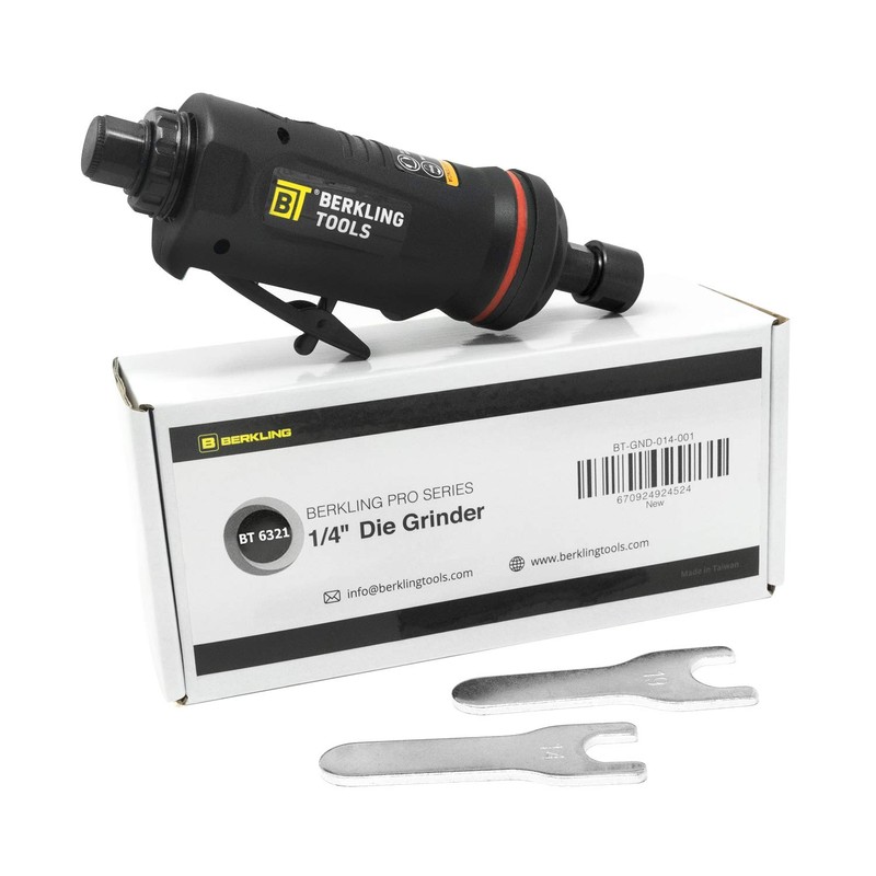 Berkling Tools BT 6321 1/4" Straight Air Die Grinder –
