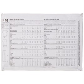 Simplicity Sewing Pattern 1446: Six Made Easy Pull on Tops and Pants or Shorts for Plus, Size, Paper, White, FF (18W-20W-22W-24W)