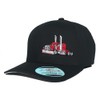Trucker Hat Big Rig Cap Flex Fit (S/M, RED)