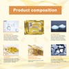 10 Pairs Gold Eye Mask, Under Eye Mask, Anti-Ageing Eye