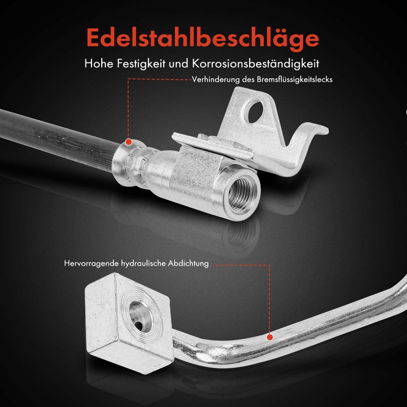 Frankberg Brake Hose Brake Hoses Front Right Compatible with Commander