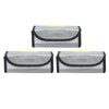 3Pcs Lipo Battery Safe Bag Fireproof Explosionproof Practical Safe Protection