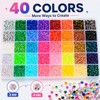 Resin Rhinestone Kit for Bedazzling – 40-Color Flatback Gems with