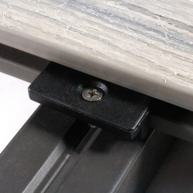 EasyComposite™ Composite Decking Clips 100 Pcs 6mm Hidden Fasteners Plastic