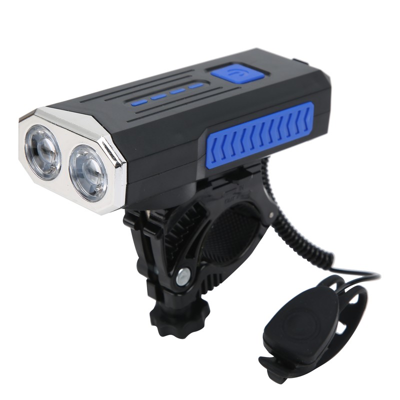 Bicycle Head Light USB Rechargeable Night Riding Waterproof Bike Front