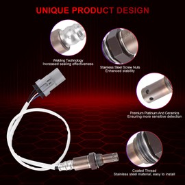 FIREMOTOO Pack of 4 O2 Oxygen Sensor 234-4940 Upstream and 234-4974 Downstream Compatible with Chevy Silverado 1500 Suburban Tahoe for GMC Sierra 1500 Yukon XL 4.3L 5.3L 6.2L Replace 12657188 12659516
