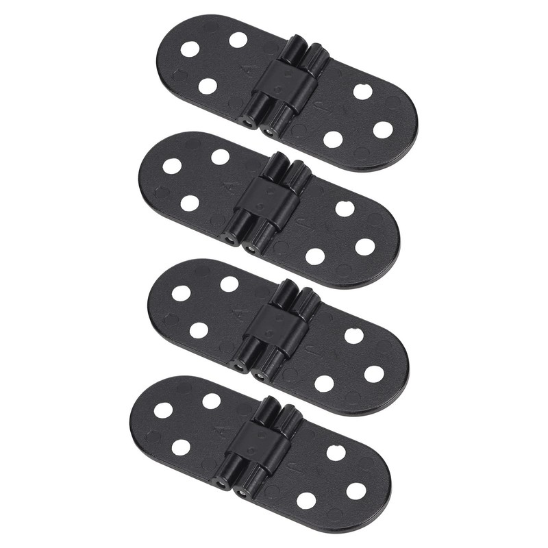 AUNMAS 4Pcs Flip Hinge, 80 * 30 * 2.2mm Zinc