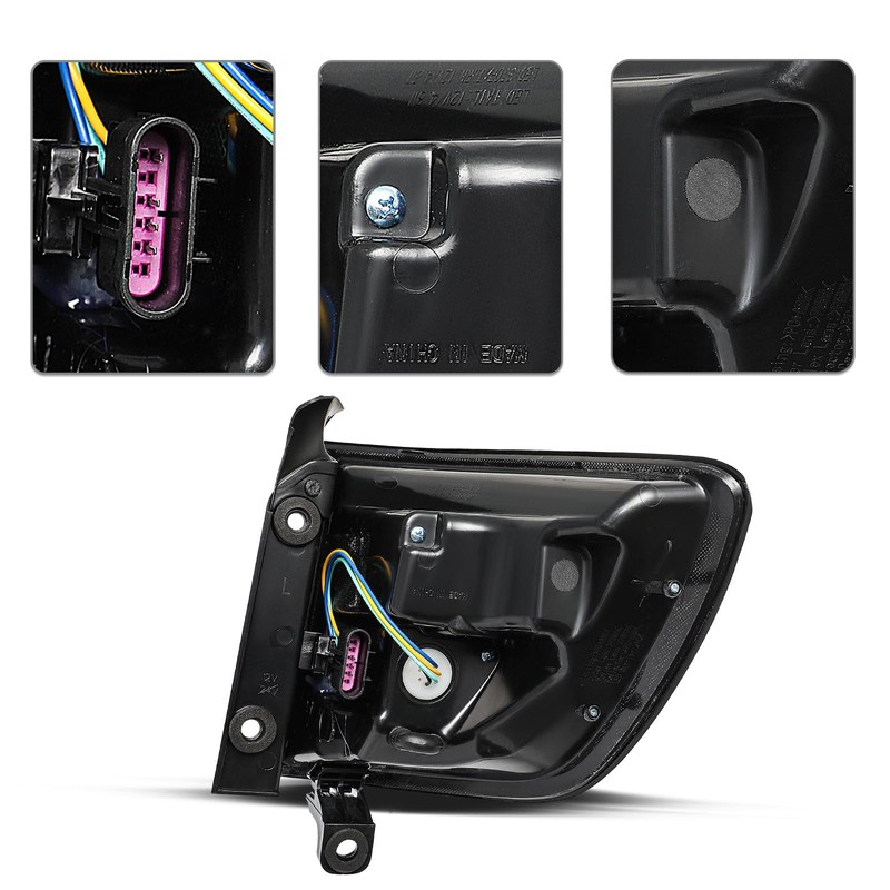 SOCKIR Outer Tail light Set Assembly Compatible with 2014-2023 Dodge