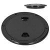 Boat Deck Plate, 6 Inch Waterproof Non-Slip Round Durable Boat