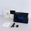 Raynic Digital Clock, 11.5" Large Display Calendar Clock with Day