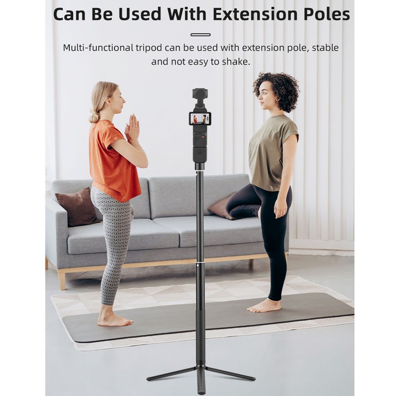 Mini Vlog Tripod Pocket PTZ Sports Action Camera Stabilizer Stand