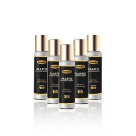 Automotive Plastic Restorers - For Dashboards, Doors, Windows and Bumpers - Imitation Leather Polishes and Rubber Restorations - Color: One bottle