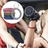 12 PCS Wrist Coil Keychain Flexible Spring Spiral Coil Stretchable