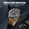 TACTICAL FROG Nylon Watch Band Hook and Loop Fastener Watch