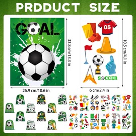 FACLJSSX Football Party Favor, 12 PACK Football Party Bags Fillers, 12PCS Tattoos Stickers, Football Slap Bracelet, Football Keychain for Birthday Football Party Gifts Bags