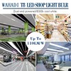 WAHADI 12 Pack 4FT T8 LED Tube Light Bulbs 24W