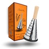 SIMPLEX DOMO Kitchen Grater - Cone Design - Beech Wood