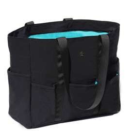 ESVAN Utility Tote Bag Weekender Duffle Bag with 13 Pockets - Perfect for Travel, Work, Gym, Beach, Teachers, and Nurses