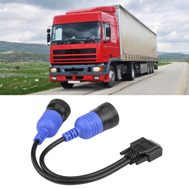Truck Diagnose Interface 6 Pin and 9 Pin Adapter for