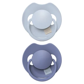 Difrax Lovi Dynamic Dummy 18+ Months - Light Blue & Navy - Pack of 2
