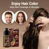 Champú Herbal 3 En 1 Para Cobertura De Cabello Gris