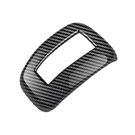 CTH for Mitsubishi Outlander 2022-2025 Center Gear Shift Knob Decorative Cover Car Accessories 1pc (Carbon Fiber Black)