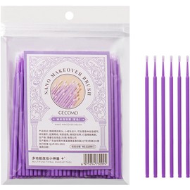 Partner_Reference Mini maxi makeup correction cotton swab purple 100 pcs 1 / 미니맥시 메이크업 수정 면봉 퍼플 100개입 1개