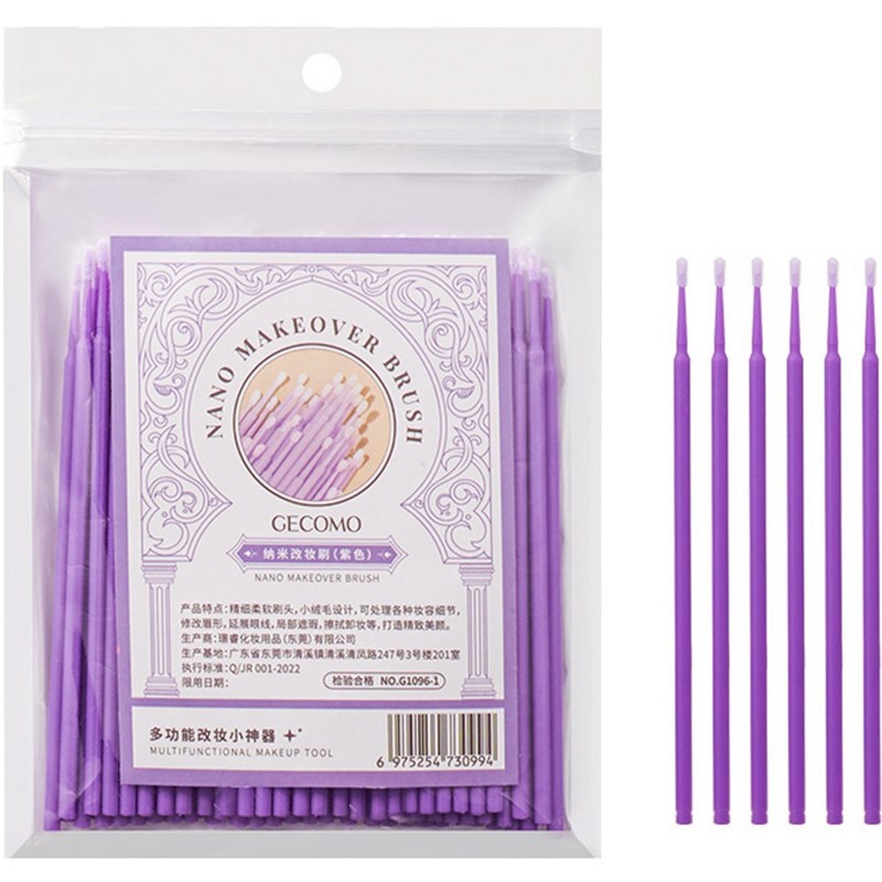 Partner_Reference Mini maxi makeup correction cotton swab purple 100 pcs