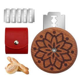 Bread Lame,Bread Scoring Tool,Sourdough Scoring Tool,Lame Bread Tool,Bread Lame Dough Scoring Tool,With 5 Pcs Replaceable Razor Blades,For Homemade Sourdough Bread Bakers