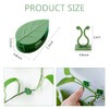 LUCKJUJU 100 Pcs Plant Climbing Wall Fixture Clips Self-Adhesive Hook