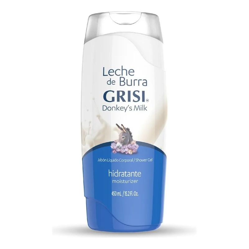 Jabón Líquido Corporal Grisi Leche de Burra 450ml