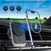 Cell Phone Holder,for Mag-Safe Car Mount Charger,Wireless Car Charger,Car Magnetic