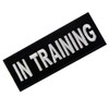 Training Service Animal Vest/Harness Emblem Embroidered Velcro Patch