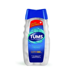 Tums Ultra Strength Antacid for Heartburn Relief, Peppermint, 160 Count