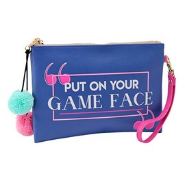 CGB Giftware | Put Your Game Face On Beauty Make Up Bag | GB01949