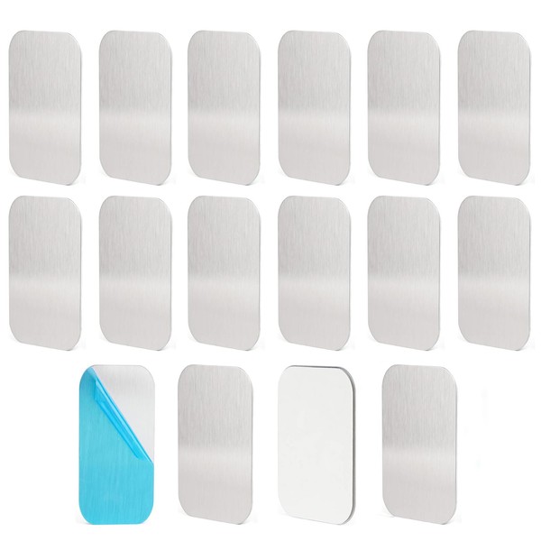 16 Stück Metall-Adapterplatten für magnetische Halterungen, Eisen-Klebestreifen, Platte für Magnete