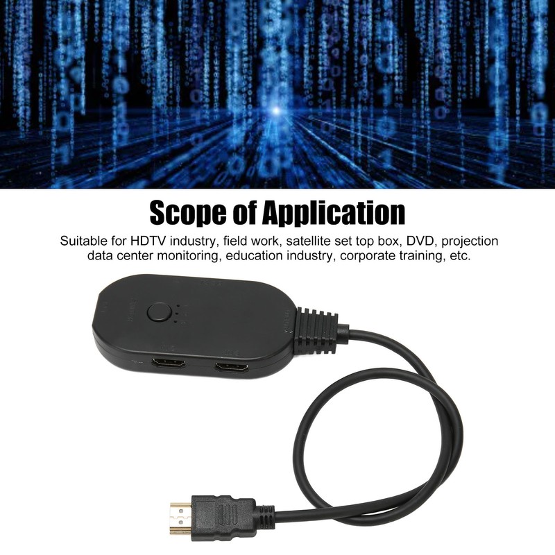 3 in 1 Out HD Multimedia Interface Switch 4K 60hz