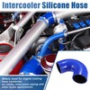 QUARKZMAN Auto Kupplung Silikon Schlauch 80mm 3.15" Innendurchm. 135 Grad