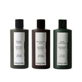 Long Take Shampoo 300+100ML Plan and Single Black Tea & Pig Shampoo Plan / 롱테이크 샴푸 300+100ML 기획 및 단품 블랙티앤피그 샴푸 기획