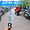 digi-office Wireless Anti-Theft Motorcycle Bike Alarm Waterproof Security Vibration Sensor