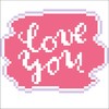 DIAMOND DOTZ ® - Love You Mini Pillow Diamond Painting