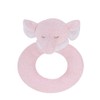 Angel Dear - Pink Elephant, Ring Rattle