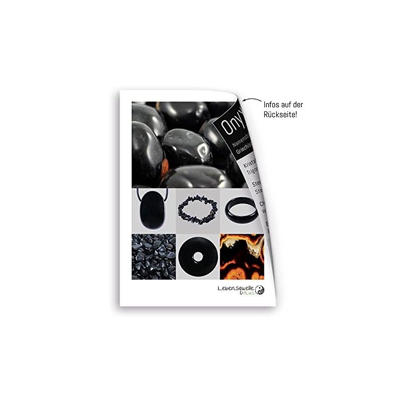 Lebensquelle Plus Onyx Power Bracelet | High Quality Gemstone Bracelet,