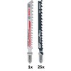 Bosch Professional 25x T 144 D + 1x Expert Hardwood