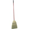 Libman 502 Big Corn Broom with 100% Broomcorn Fiber, 12"