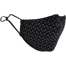 Keep Safe Reusable Face Mask Protection Washable Mouth & Nose Shield Breathable Anti Smoke Pollution Motorcycle Sport (Squares, Medium)